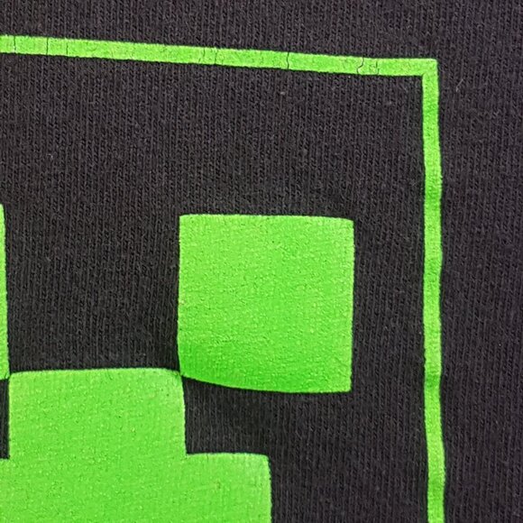 MINECRAFT Tee Shirt Unisex Kids Small US S Time to Mine Video Game Boys Girls - Picture 6 of 16